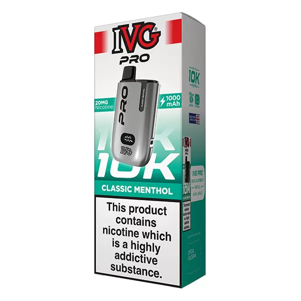 IVG PRO Starter Kit – 10,000 Puff Vape Kit - Blue Sour Raspberry - Image 3