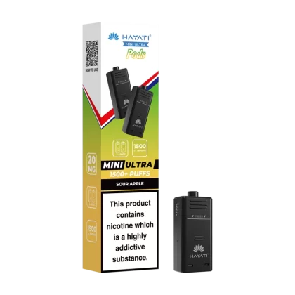 Sour Apple Hayati Mini Ultra Refill Pack - Ecigwizard