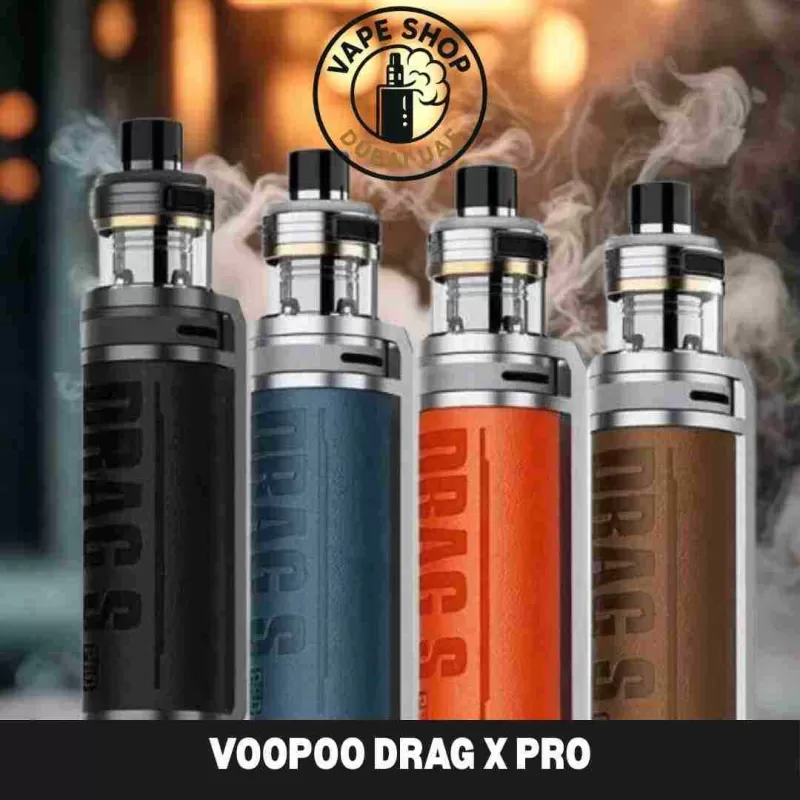 Voopoo Drag X Pro 80W Pod System In Dubai - Basalt Gray, California Orange
