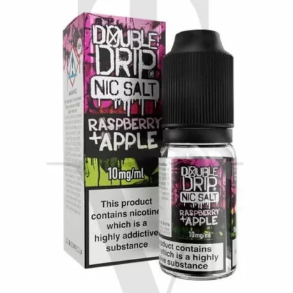 DOUBLE DRIP RASPBERRY & APPLE NIC SALT E-LIQUID