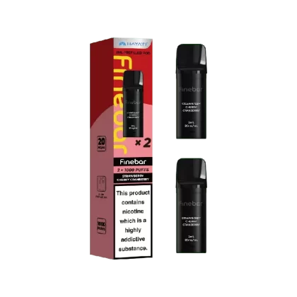 Hayati Finebar Prefilled Pods Strawberry Cherry Cranberry