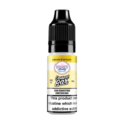 San Sabastian Cheesecake Nic Salt by Dinner Lady Dessert Bar Range - 20mg - Vape Product