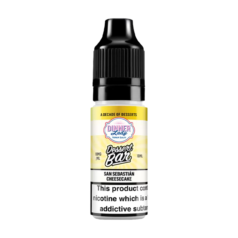 San Sabastian Cheesecake Nic Salt by Dinner Lady Dessert Bar Range - 20mg - Vape Product