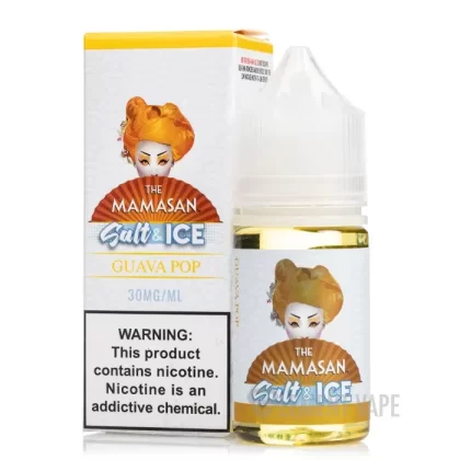 ICE Guava Pop SALT – The Mamasan E-Liquid – 30mL