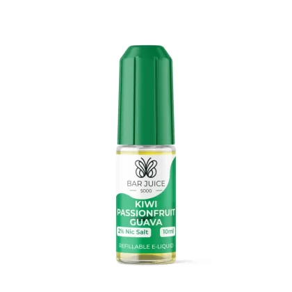 Kiwi Passionfruit Guava Nic Salt By Bar Juice - 10mg