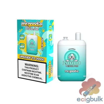 Mr. Goodie VM008 Disposable Vape – 20K Puffs, Dual Pod, 12 Flavors