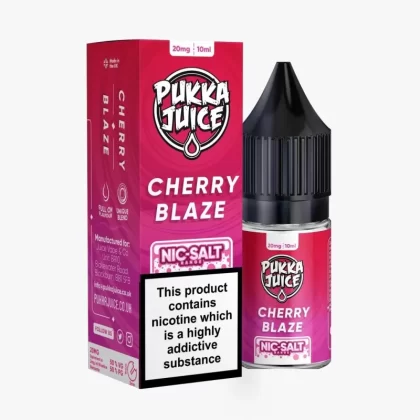 Cherry Blaze Nic Salt By Pukka Juice - Vape Product, Vape Product