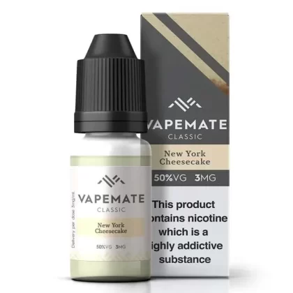 Vapemate New York Cheesecake E Liquid (10ml)