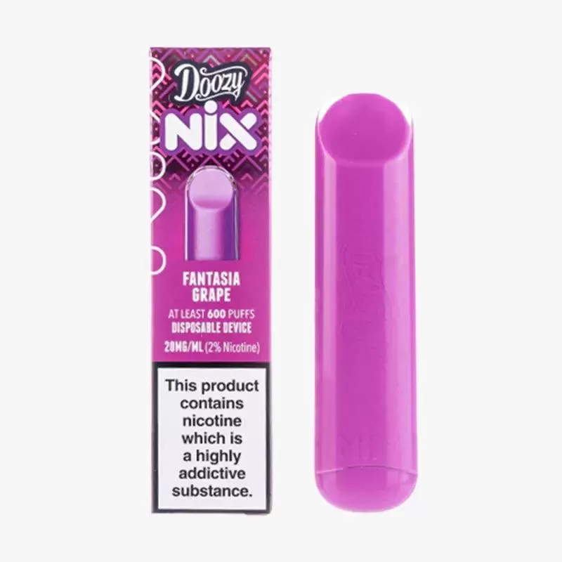Doozy Nix Disposable Vape - Red Wing / 20mg - Image 2