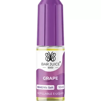 Bar Juice 5000 Grape Nic Salt Vape Juice - 20mg