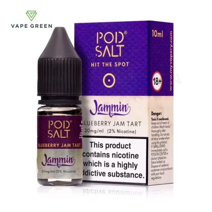 Blueberry Jam Tart Nic Salt E-Liquid by Pod Salt - Eliquidsupply