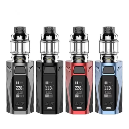 Rincoe Manto X Mesh 228W Starter Kit with Metis Mix 6mL Tank - Blue