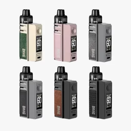 VooPoo Drag E60 Vape Kit - Grey