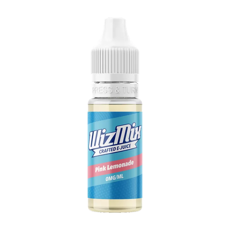 Wizmix Pink Lemonade - 10ml - 0mg - Vape Product