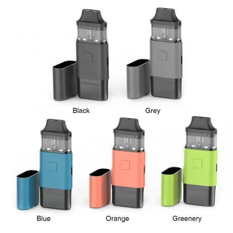 Eleaf iCard Vape Kit -650mAh & 2ML - Orange - Image 3