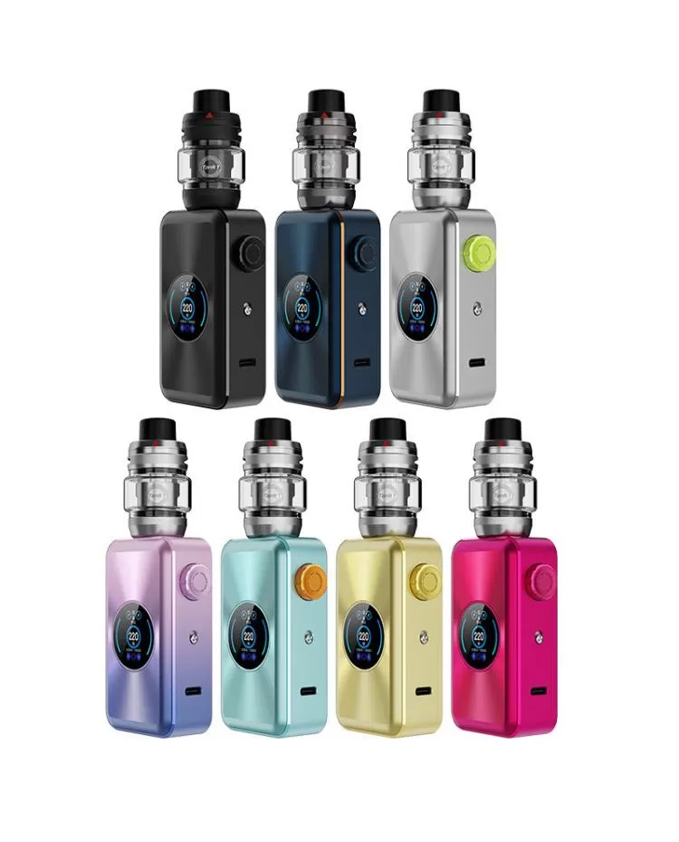 Vaporesso Gen Max iTank T 220W Kit - Storm Blue, Platinum Gold