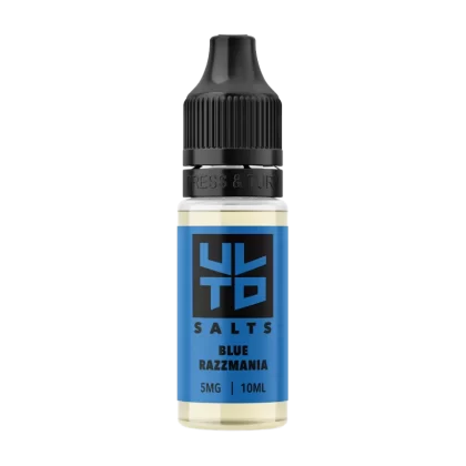 ULTD Blue Razzmania Nic Salt - 10ml - 10mg - Vape Product (FA801B)
