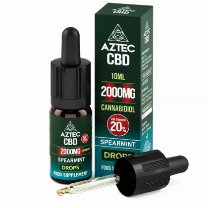 Aztec CBD Oil Drops 20% 2000mg – Strong 10ml CBD Oil UK