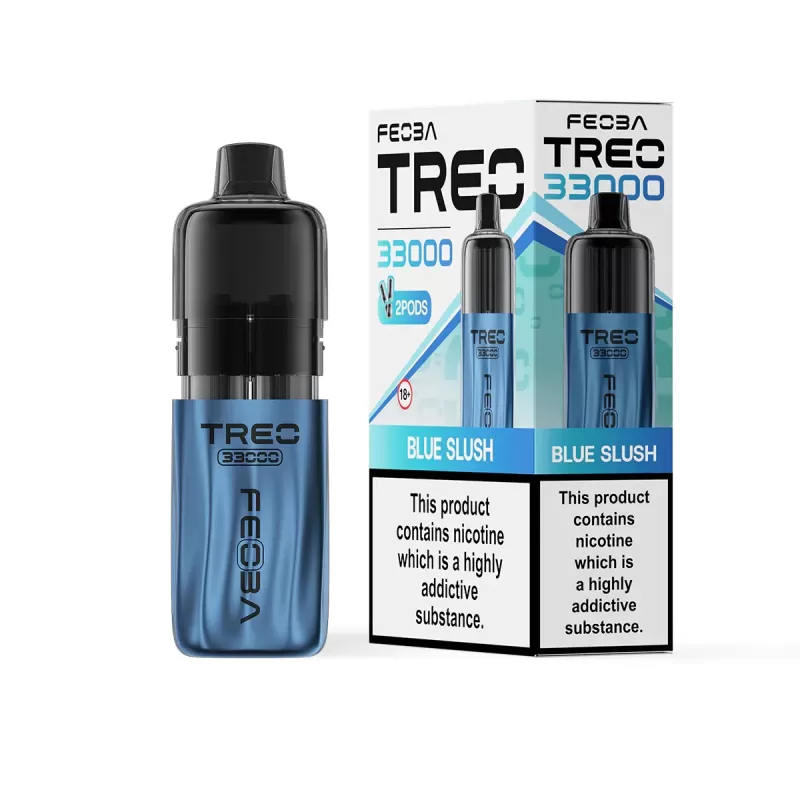 Feoba Treo 33K Prefilled Pod Vape Kit - Blueberry Sour Raspberry - Image 3