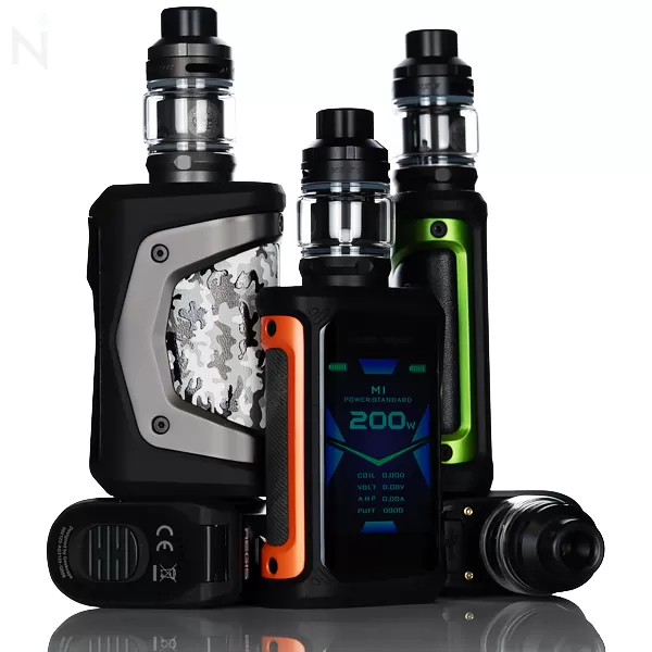 GeekVape Aegis X 200W Zeus Starter Kit - Green Black