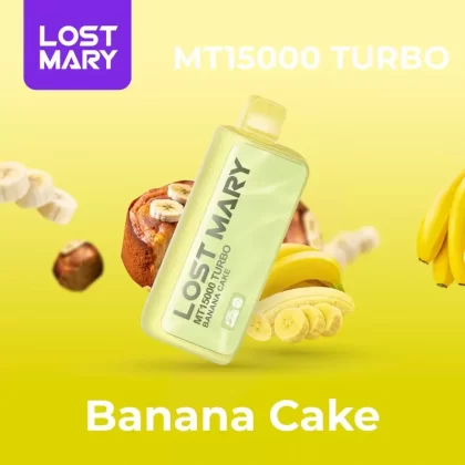 ELFBAR MT15000 TURBO Disposable Vape Banana Cake