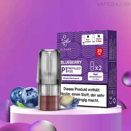 Elf Bar Mate 500 – Blueberry – Prefilled Liquid Pod – 2er Pack - 500 mAh