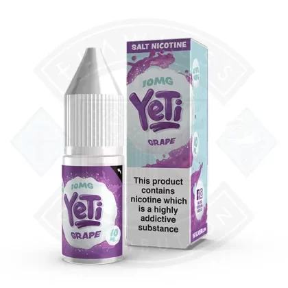 Yeti Salt – Grape 10ml E Liquid