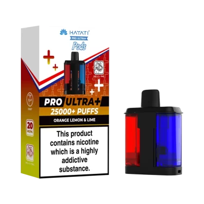 Orange Lemon & Lime Hayati Pro Ultra Plus Refill Pack - Vapeshop Co