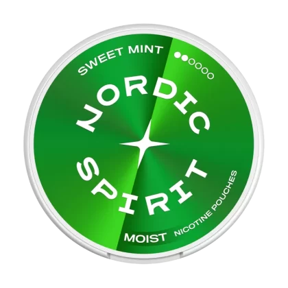 Sweet Mint Nordic Spirit Nicotine Pouches - 12mg - Vape Product (B68550)