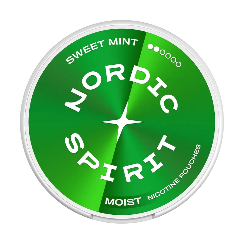 Sweet Mint Nordic Spirit Nicotine Pouches - 12mg - Vape Product (B68550)