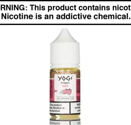STRAWBERRY ICE BY YOGI DELIGHTS SALT 30ML - Vape Product, Vape Product (A87D1B)