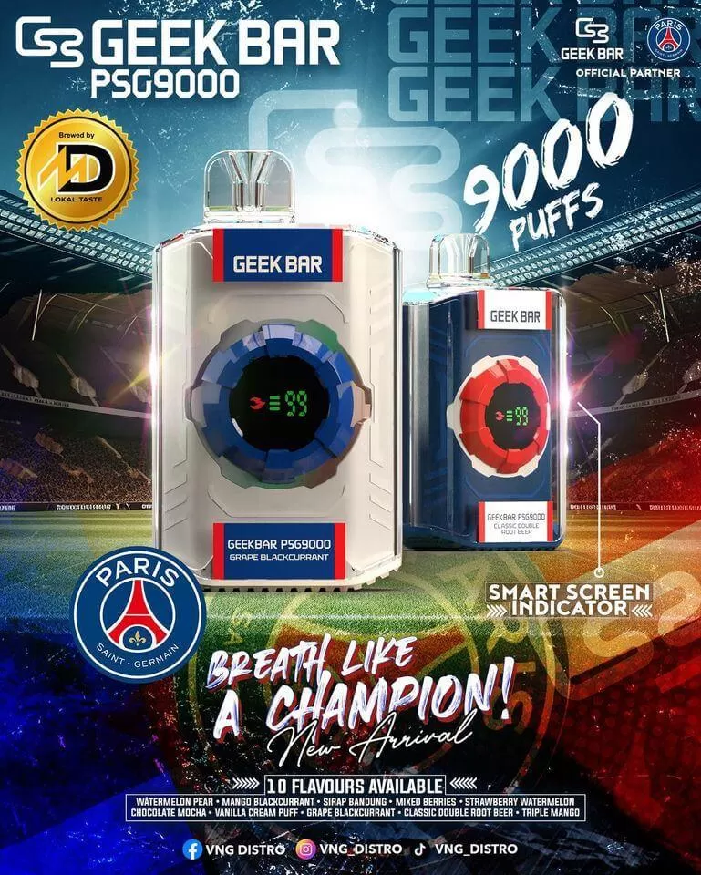 Geekbar PSG 9000 Puffs - Watermelon Pear - Image 2