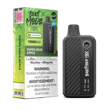 Beast Mode Max 18K Super Sour Apple Disposable Vape