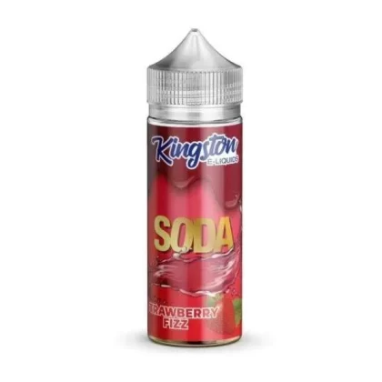 Soda – Strawberry Fizz Kingston 100ml Nicotine Free 0mg E Liquid VAPE Juice