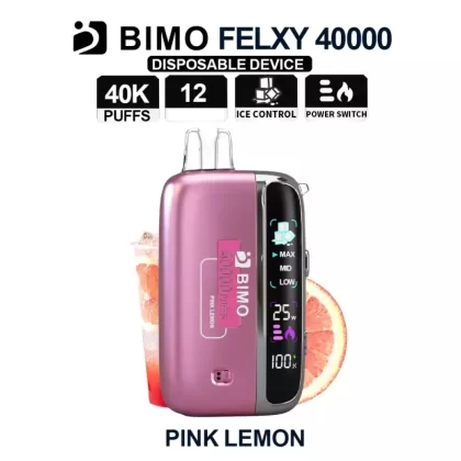 BIMO Felxy 40000 Kit – Pink Lemon - Ozvapeone