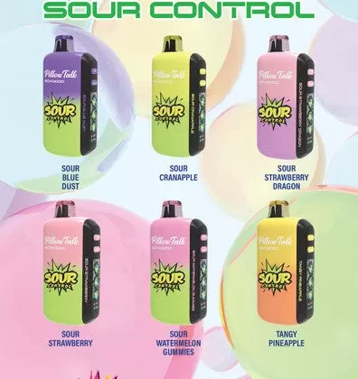 Pillow Talk SC40000 Sour Control - Cherry Raspberry Orange
