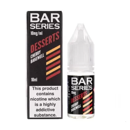 Cherry Bakewell Nic Salt E-liquid by Bar Series Desserts - Vape Product, Vape Product