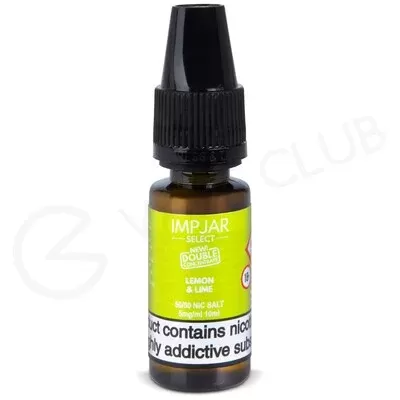 Lemon & Lime Nic Salt E-Liquid by Imp Jar Select