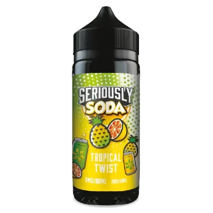 Doozy Seriously Soda 100ml E-Liquid Shortfill Tropical Twist - Title#0mg