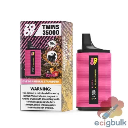 Zooy Twins 35000 Disposable Vape – Dual Flavor, 35,000 Puffs