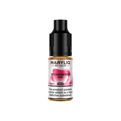 Strawberry Ice by Lost Mary Maryliq – 10ml Nic Salt E-liquid