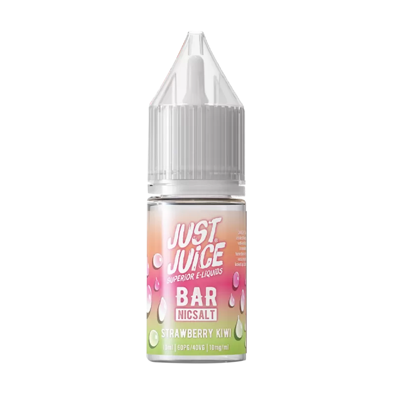 Strawberry & Kiwi Bar Nic Salt by Just Juice - 20mg - Vape Product