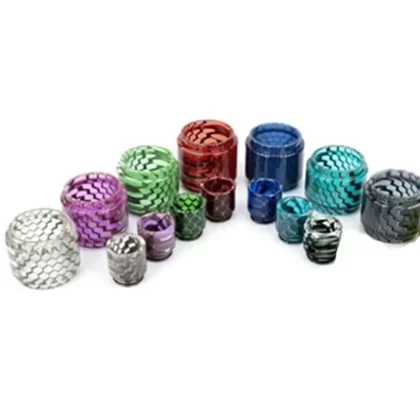 Reewape Snake Skin Kit for Uwell Crown 4 Tank - Light Blue - Skullvaping