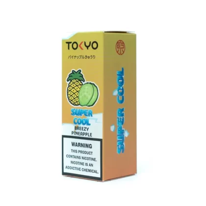 Tokyo Super Cool – Breezy Pineapple 30ml (35/50/60 mg) - Vape Product, Vape Product