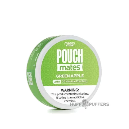 7 Daze Pouchmates – Green Apple - Nicotine Strength#3mg>6mg