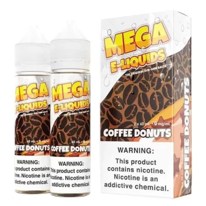 Coffee Donuts by MEGA eJuice 2X 60ml - 3MG
