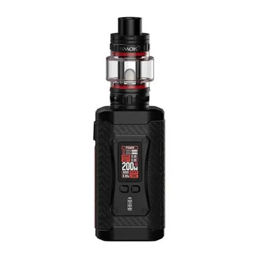 SMOK Morph 2 230W TFV18 Kit - Black, Black Carbon Fiber (364AF3) - Image 2