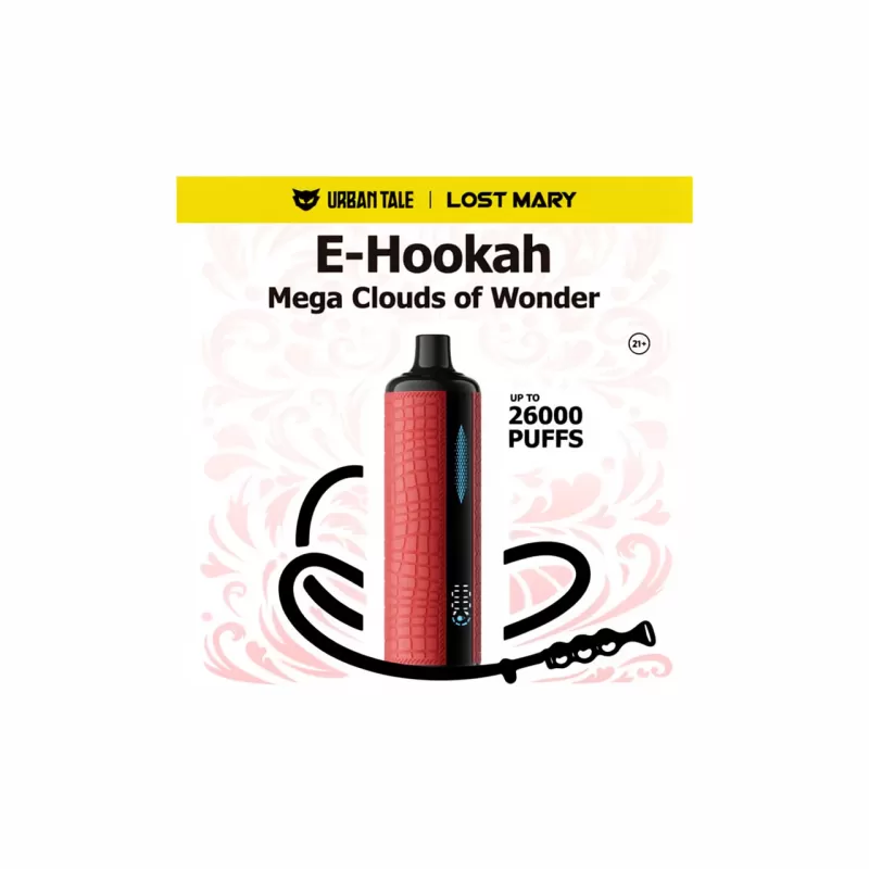 Lost Mary x Urban Tale E-Hookah 26K Dual Mesh Disposable - Bangvapeaustralia