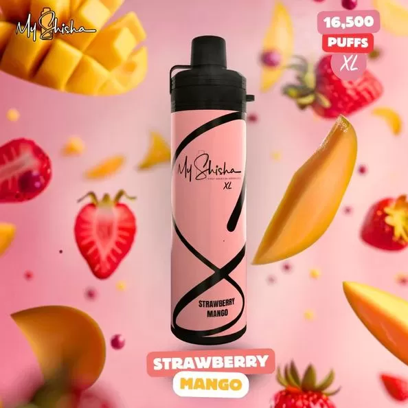 MY SHISHA XL DTL DISPOSABLE POD (16,500 PUFFS) - Cherry Candy / 3 mg - Image 2