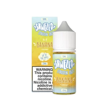 FROZEN Banana (Buhnanza) SALT – Skwezed – 30mL